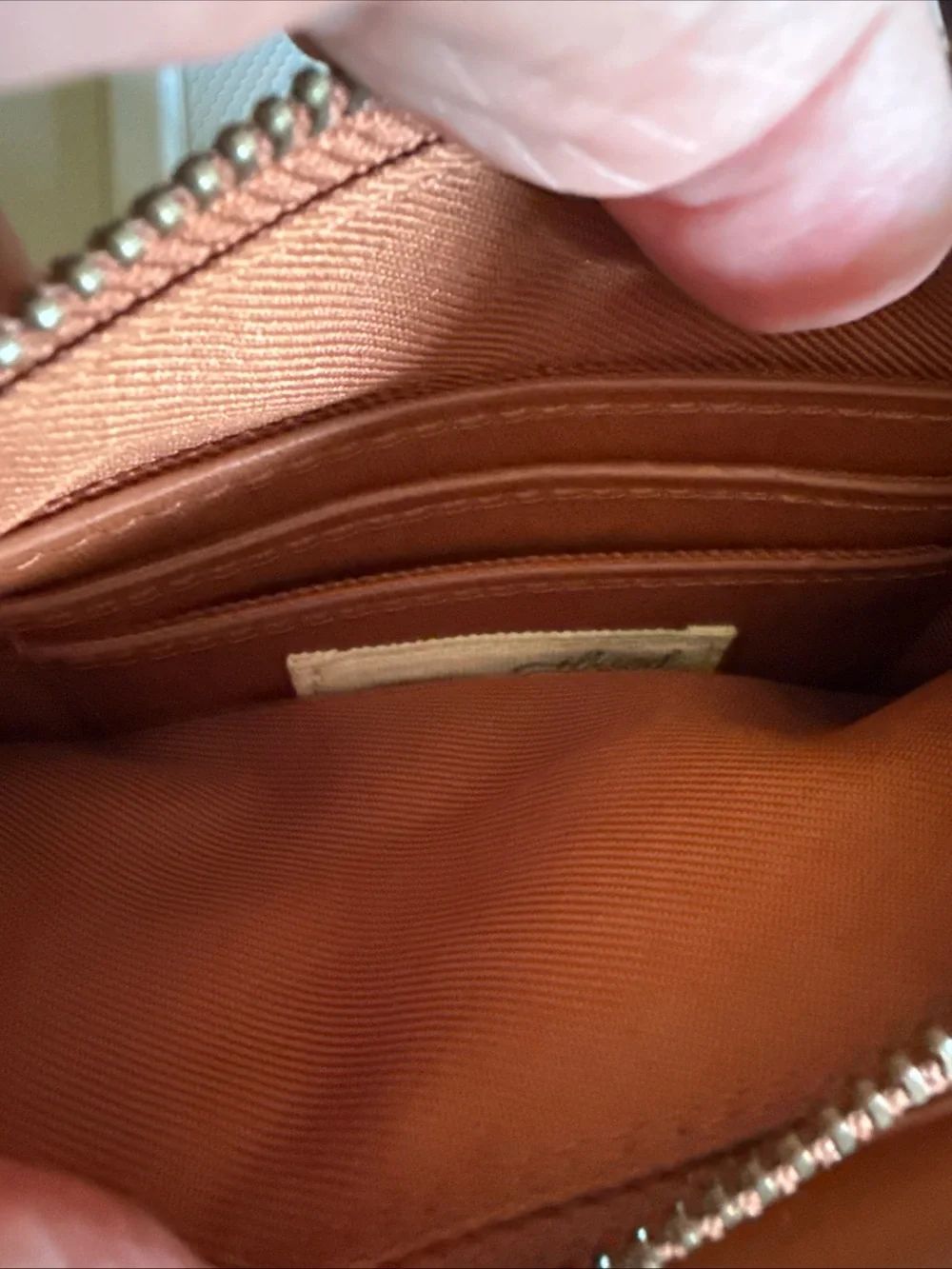 Universal Thread Wristlet Brown /Rust Clutch Wallet - Women
